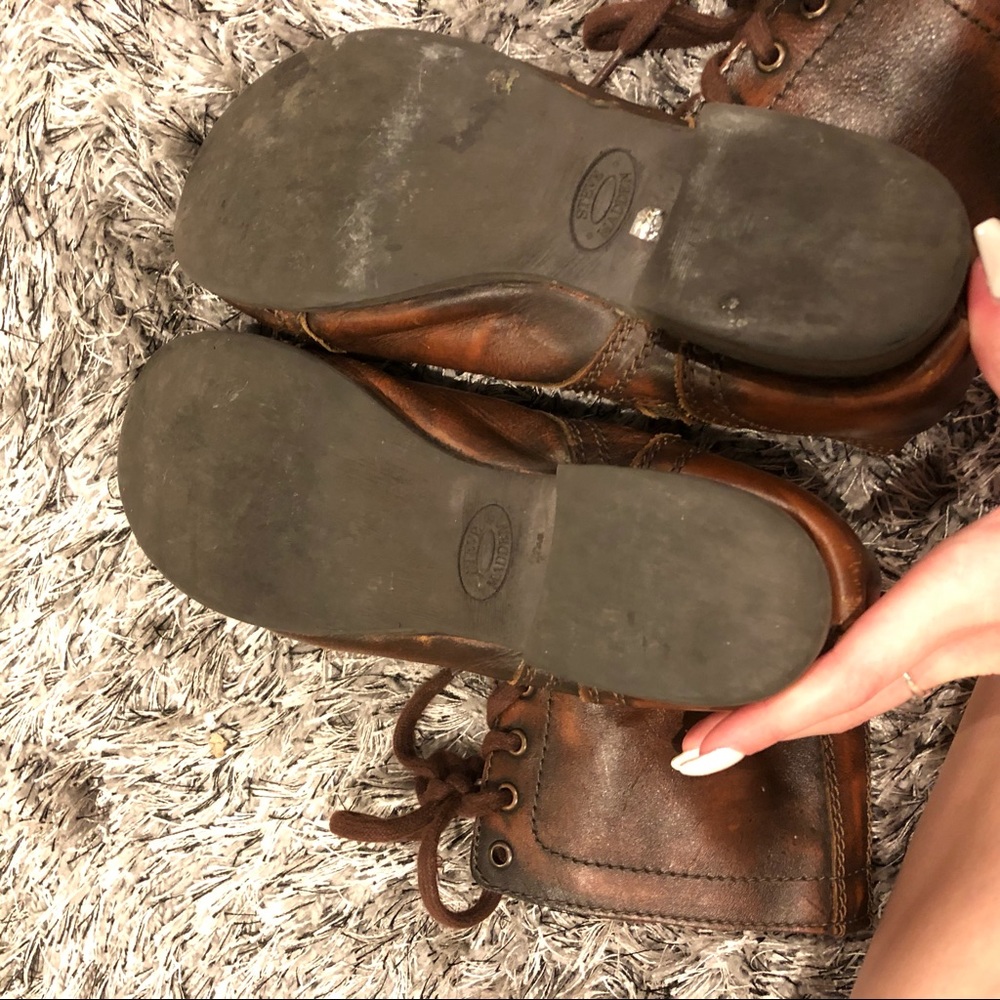 steve madden combat boots - Picture 2 of 4